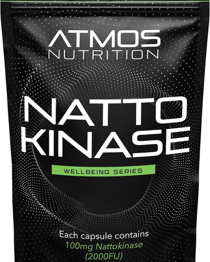 Nattokinase - 2000FU / 100Mg per Capsule - 6 Month'S Supply - High Strength Capsules! - Cardiovascular, Circulation, and Heart Support Enzyme Supplement - Non-Gmo & Made in the UK