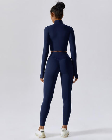 MASKERT “2-Piece Set”Women'S Set, Sports Set, Tight Fitting Set, Running Set, Yoga Set, High Elasticity, Skin Friendly and Comfortable