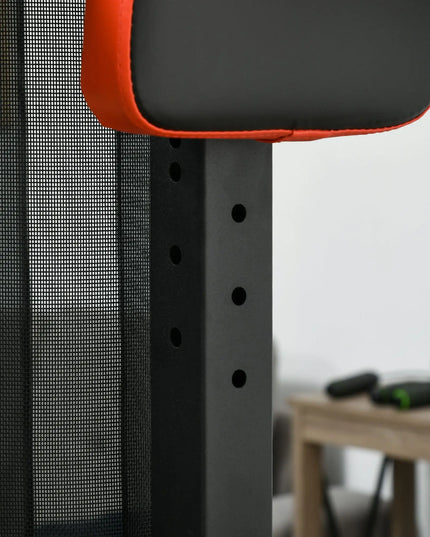 SPORTNOW Multi Gym Workout Station – 65Kg Weight Stack, Adjustable Home Gym with Sit-Up Bench, Push-Up & Dip Station