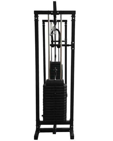 GYM MASTER 180kg Cable Crossover Machine with Pull-Up Bar – Multi-Station Home Gym Equipment with Attachments