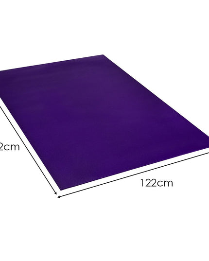 182 Cm Thick Exercise Yoga Mat with Double-Sided Non-Slip Design