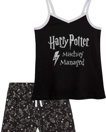 Girls Short Pyjama Set, 2 Piece Breathable Lounge Wear