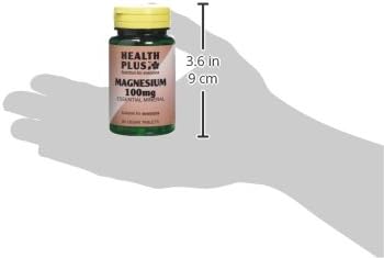 Health plus Magnesium 100Mg Mineral Supplement - 90 Tablets