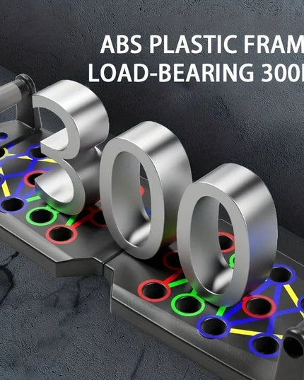 Push-Up Board Set Portable Multifunctional Push-Up Bar Foldable Fitness Equipment for Chest Abdomen Arms/Back Training