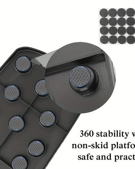 Push-Up Board Set Portable Multifunctional Push-Up Bar Foldable Fitness Equipment for Chest Abdomen Arms/Back Training