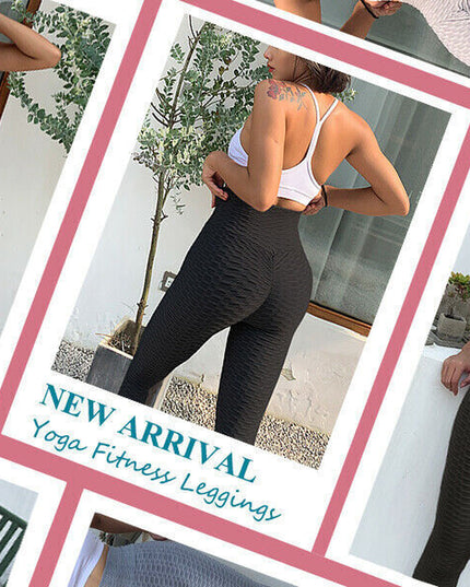 Women Anti-Cellulite Yoga Pants Push up Tik Tok Leggings Bum Butt Lift Sport Gym