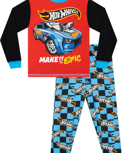Hot Wheels Pyjamas | Race Car Boys Pyjamas | Racing Cars Pjs | Ages 3 to 10 Years