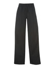 L - Large - 14 / Black / Casual Elasticated Tracky Sports Trousers