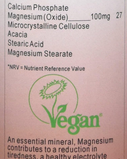 Health plus Magnesium 100Mg Mineral Supplement - 90 Tablets