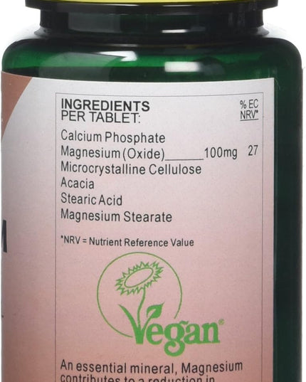 Health plus Magnesium 100Mg Mineral Supplement - 90 Tablets