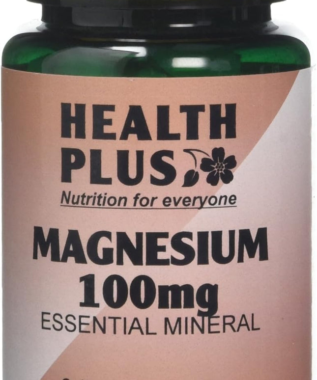 Health plus Magnesium 100Mg Mineral Supplement - 90 Tablets