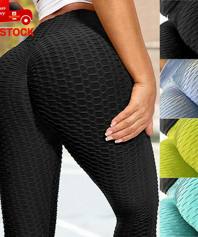 Women Anti-Cellulite Yoga Pants Push up Tik Tok Leggings Bum Butt Lift Sport Gym