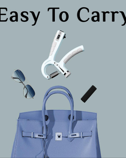 5-60KG Sport Hand Grip Strengthener Adjustable Forearm Trainer Finger Exerciser