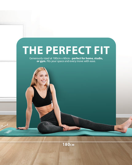 YOGA MAT 10MM THICK EXERCISE MAT GYM WORKOUT FITNESS PILATES HOME NON SLIP NBR