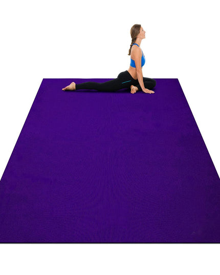 182 Cm Thick Exercise Yoga Mat with Double-Sided Non-Slip Design