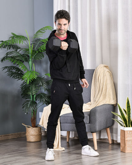 Single Rubber Hex Dumbbell Encased Ergo Weights Home Exercise Gym Fitness