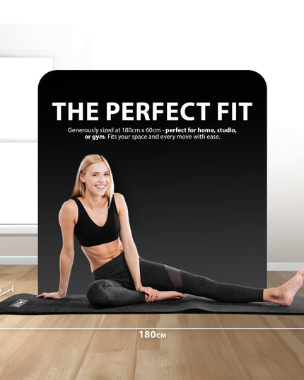 YOGA MAT 10MM THICK EXERCISE MAT GYM WORKOUT FITNESS PILATES HOME NON SLIP NBR