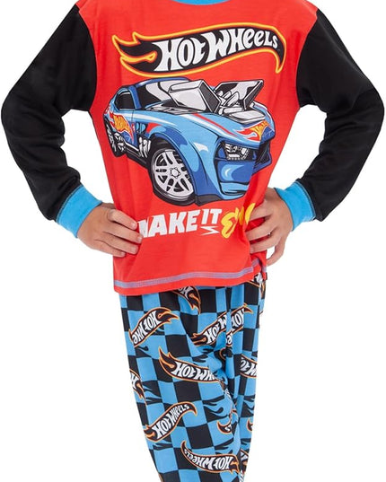 Hot Wheels Pyjamas | Race Car Boys Pyjamas | Racing Cars Pjs | Ages 3 to 10 Years