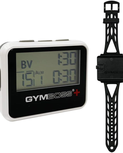 Gymboss plus Interval Timer and Stopwatch Watch Strap - Bundle