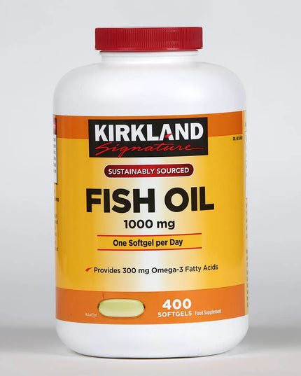 Kirkland Signature Fish Oil & Omega 3, 400 Count