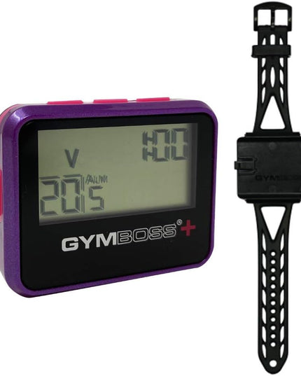 Gymboss plus Interval Timer and Stopwatch Watch Strap - Bundle