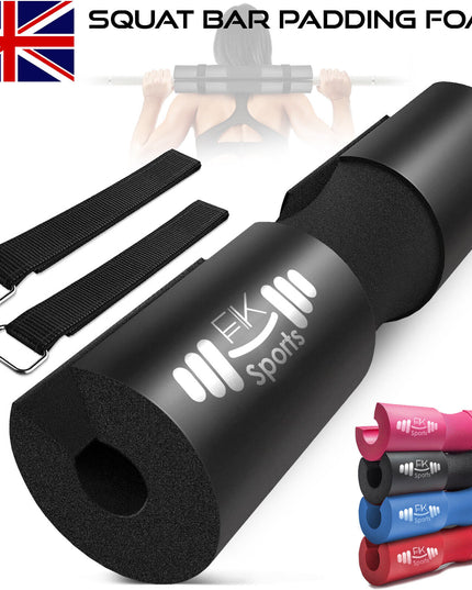 Barbell Pad Weight Lifting Squat Bar Padding Foam Gym Neck Shoulder Protection