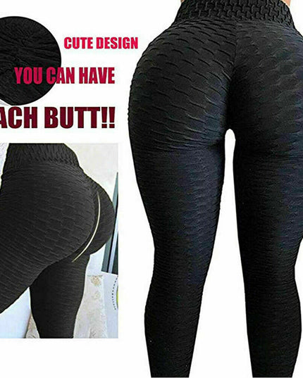 Women Anti-Cellulite Yoga Pants Push up Tik Tok Leggings Bum Butt Lift Sport Gym